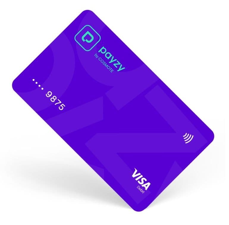 Δωρεάν έκδοση φυσικής κάρτας payzy