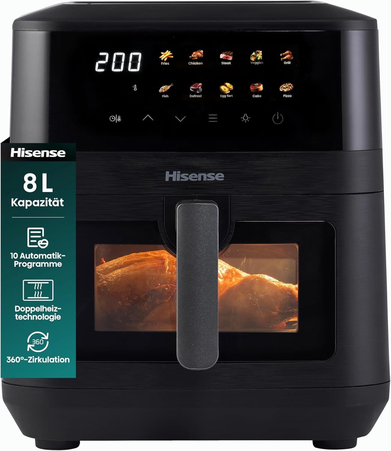 Hisense HAF2100DCD 7.7L Φριτέζα Αέρος