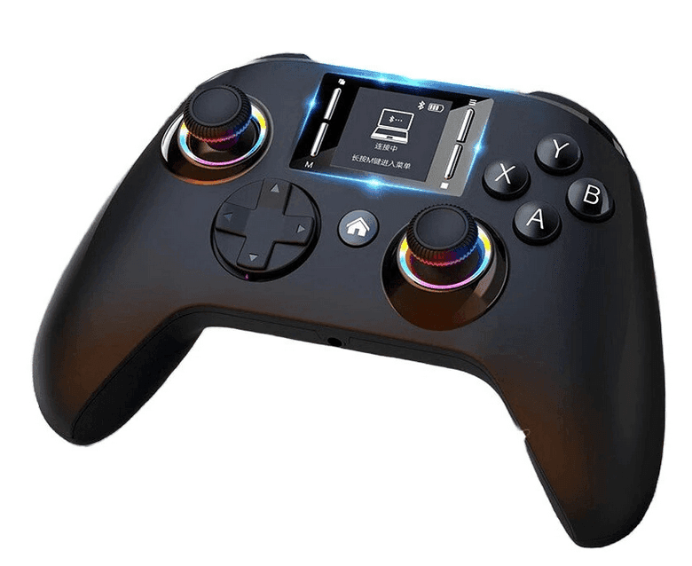 CX-268 ασύρματο χειριστήριο -Οθόνη-Hall Joystick- Programmable Back Buttons- 1000mAh- for PS4 Switch PC Android iOS 28.70€