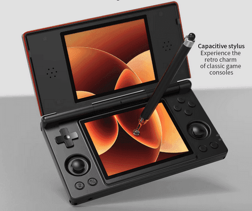 Handheld ANBERNIC RG DS 256GB TF Card4 inch 640*480 IPS Touchscreen, RK3568 Quad-core, 3GB+32GB 89€