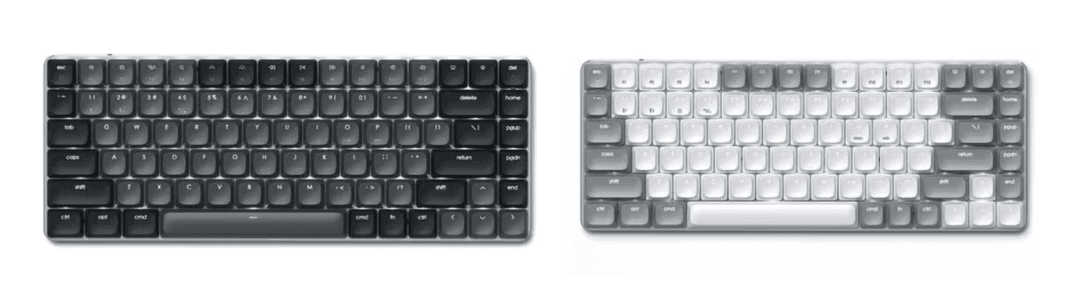 Satechi SM1 Slim Ασύρματο Bluetooth Μηχανικό Πληκτρολόγιο (US) Λευκό/Μαύρο 74.90€ 