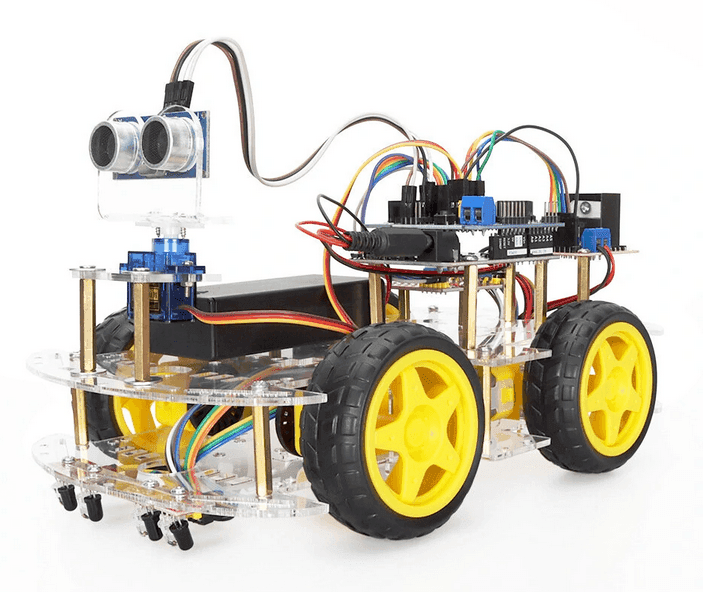 Smart εκπαιδευτικό Robot TSCINBUNY Car Starter Kit For Arduino 4WD 27.09€