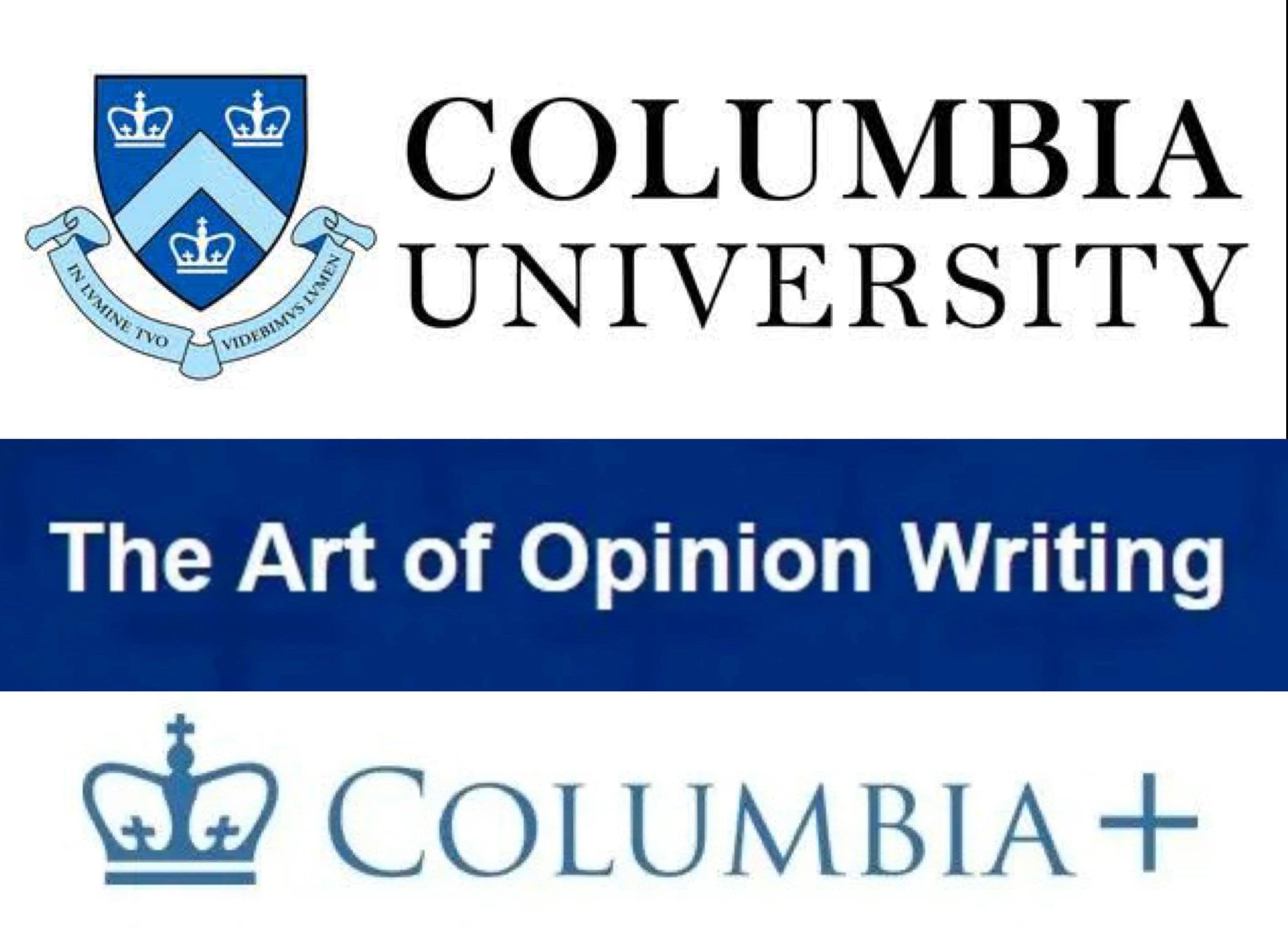 Δωρεάν (από $99) το σεμινάριο του Columbia University "The Art of Opinion Writing"