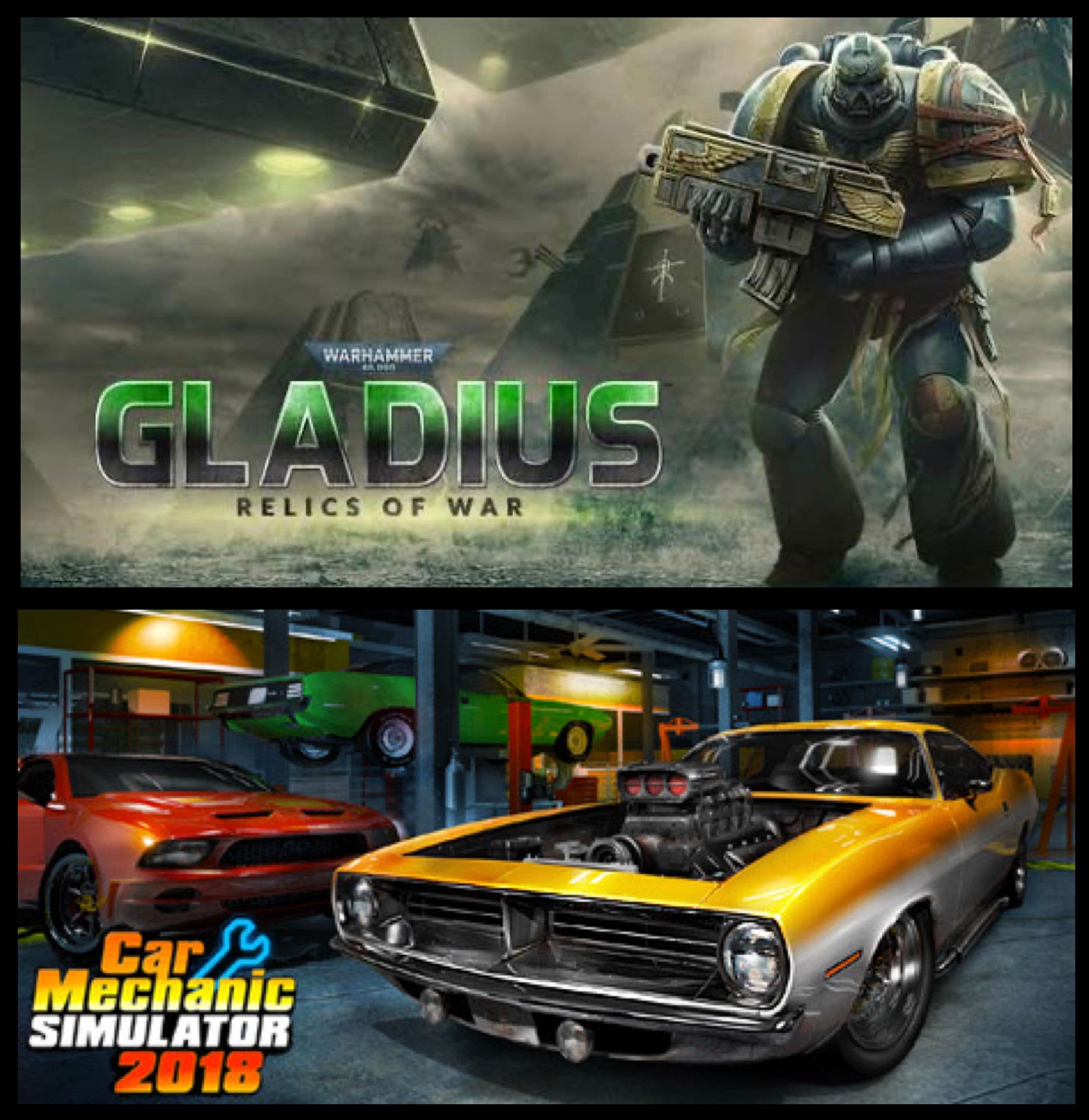 Δωρεάν το "Warhammer 40,000: Gladius - Relics of War" & το “Car Mechanic Simulator 2018“, στο Steam
