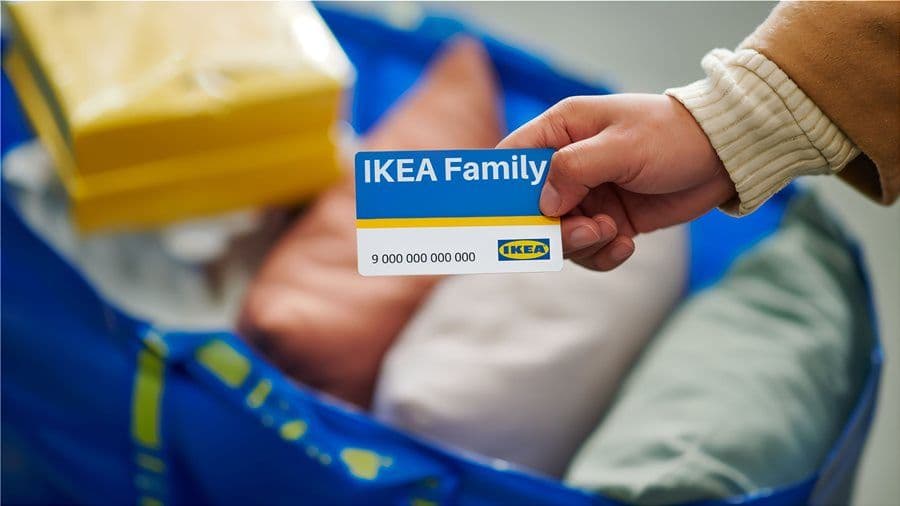 5€ (σε ποντους) για νέες εγγραφές στην ΙΚΕΑ FAMILY