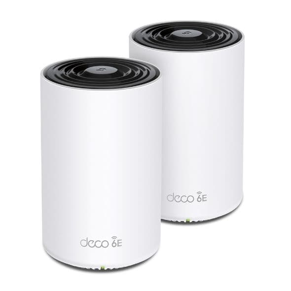 Access Point TP-Link Deco XE75 Pro v2 WiFi Mesh Network Wi‑Fi 6E Dual Band 2.4 & 5GHz σε Διπλό Kit