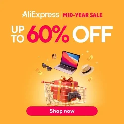 Κουπόνια για το AliExpress Mid-Year Sale 