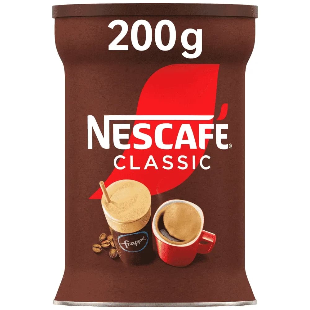 Nescafé στιγμιαίος καφές 200gr - 5,62€ στα My market