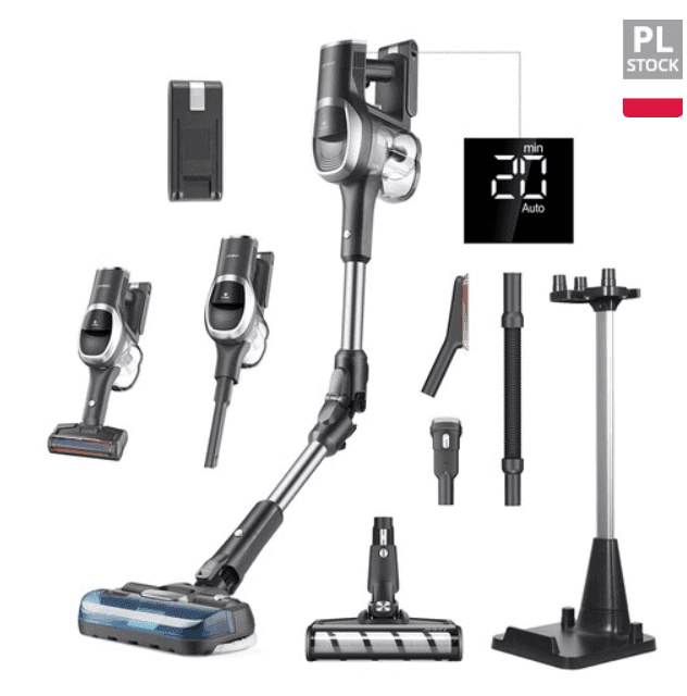 Σκούπα Stick JIMMY JV9 Pro 160AW Strong Suction, 65min Runtime 179€ (+άλλες προσφορές για τα 14 χρόνια Geekbuying)