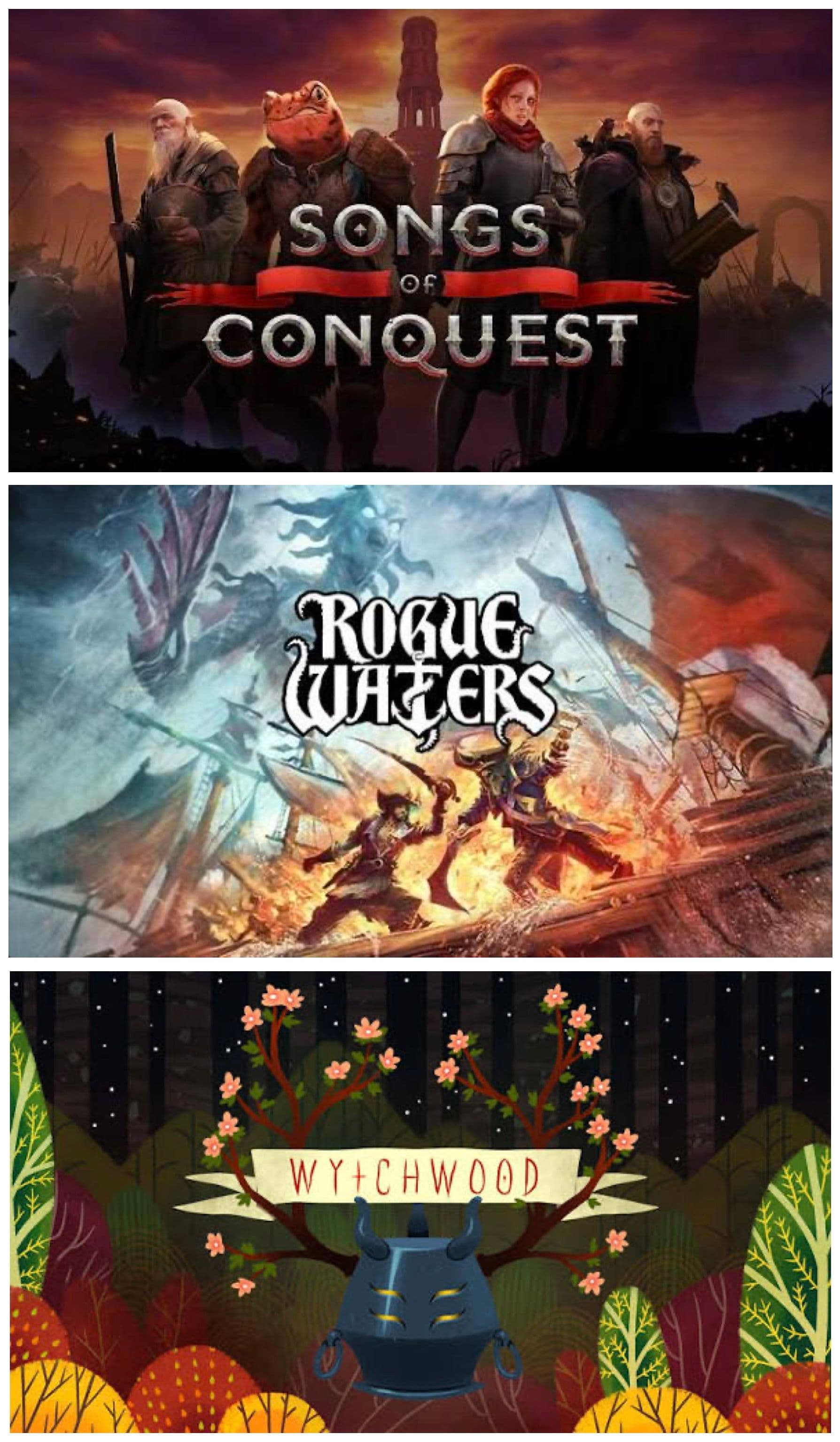 Δωρεάν τo “Songs of Conquest” (PC), το “Rogue Waters” (PC) & το “Wytchwood” (Android & iOS), στο Epic Games Store