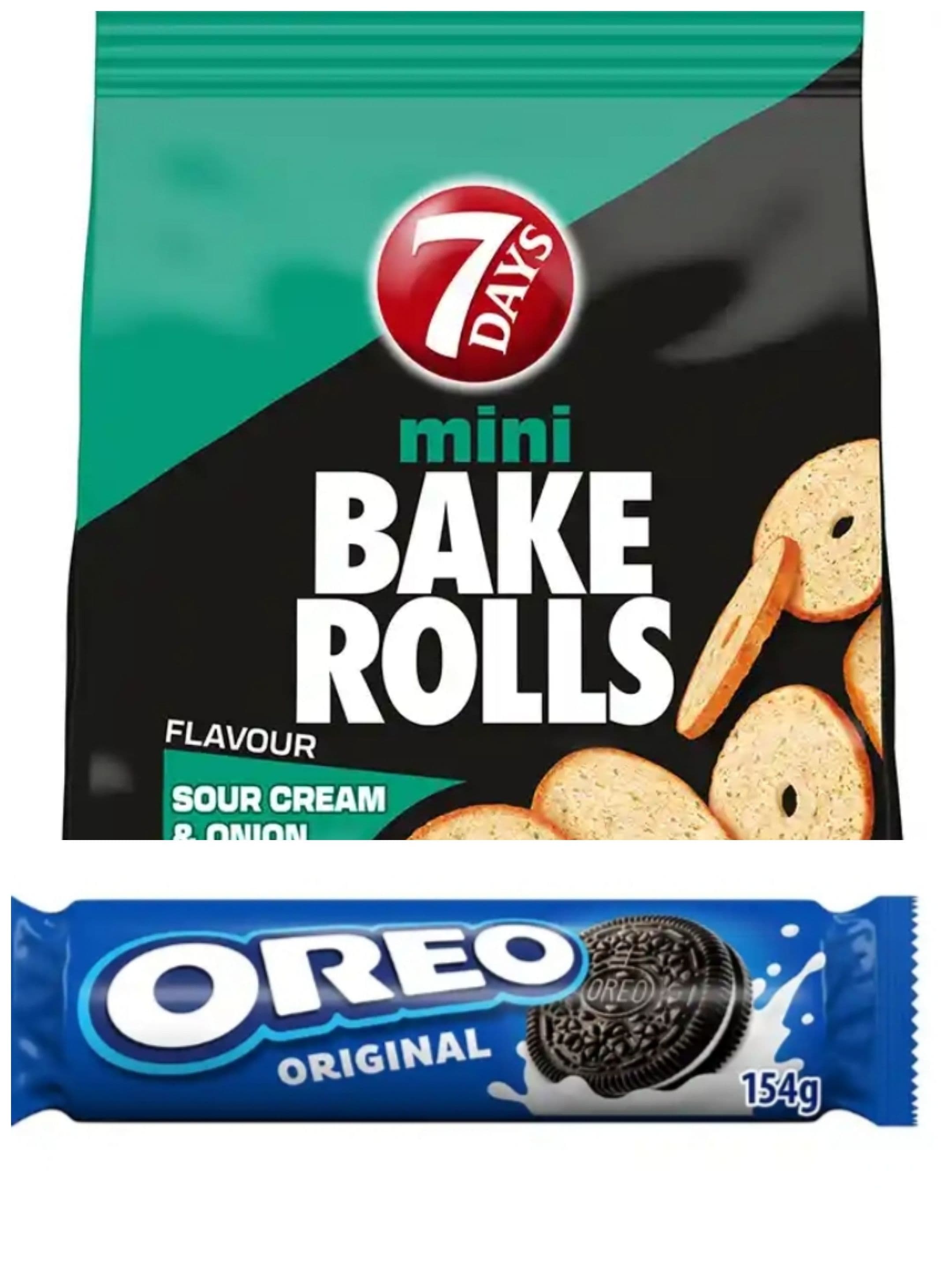 Bake rolls 0,99€ / Oreo Μπισκότα Γεμιστά Βανίλια από 0,89€ | Προσφορές Σαββάτου Μασούτη/Κρητικού 