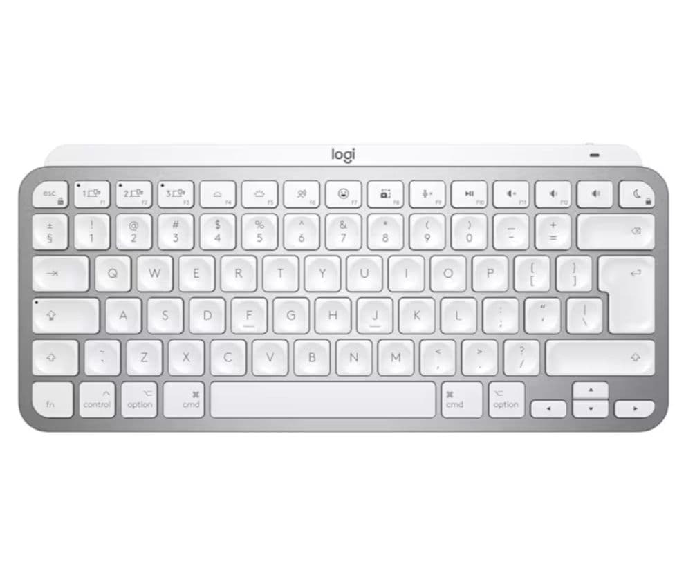 Logitech Πληκτρολόγιο MX Keys Mini Pale Grey for Mac - Πλαίσιο