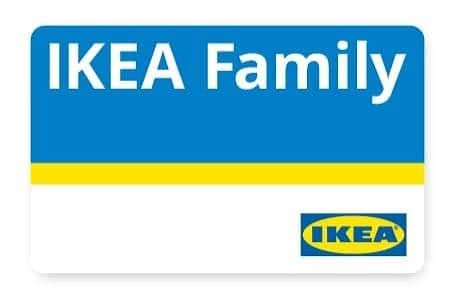 5€ (σε πόντους) για ΝΕΕΣ εγγραφες IKEA Family (ισχύει μόνο για σήμερα)