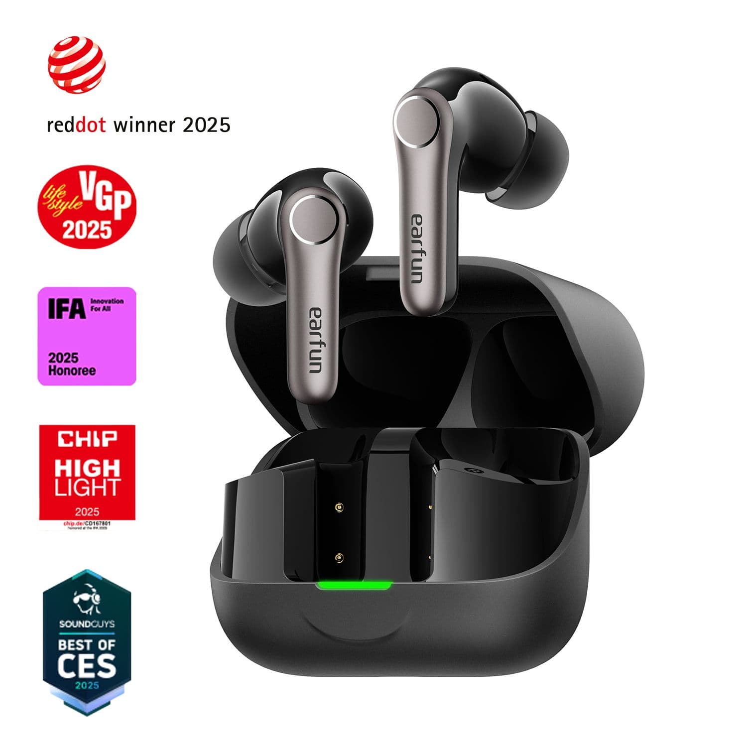 Earfun Air Pro 4+ με 77€ (ή 78€ με θήκη)