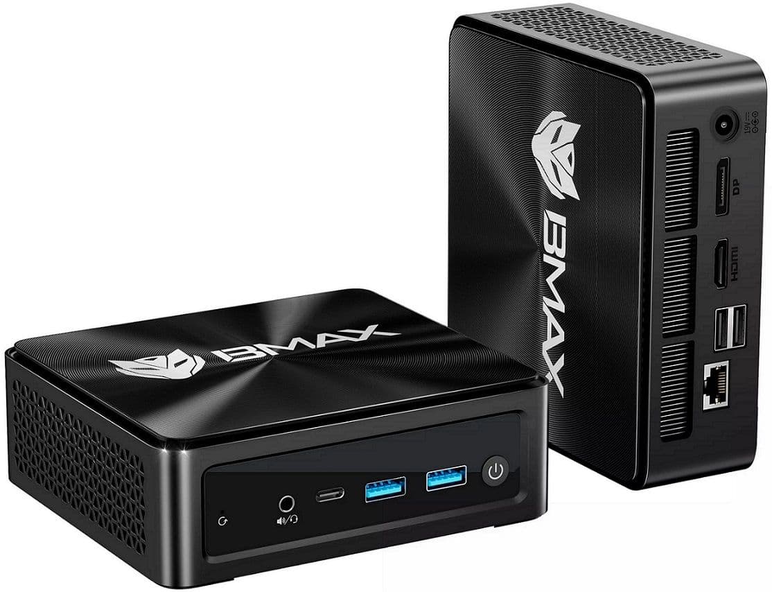 Mini PC BMAX B8 A Pro | AMD Ryzen 7 8745HS |  AMD Radeon 780M | 16 GB RAM | 512 GB SSD | 2.5GbE | Windows 11 | 367 €