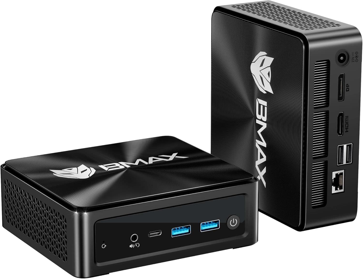 Mini PC BMAX B8 A Pro | AMD Ryzen 7 8745HS |  AMD Radeon 780M | 16 GB RAM | 512 GB SSD | 2.5GbE | Windows 11 | 367 €
