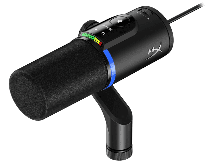 HyperX FlipCast Δυναμικό Μικρόφωνο Επιτραπέζιο, Shock Mounted 
