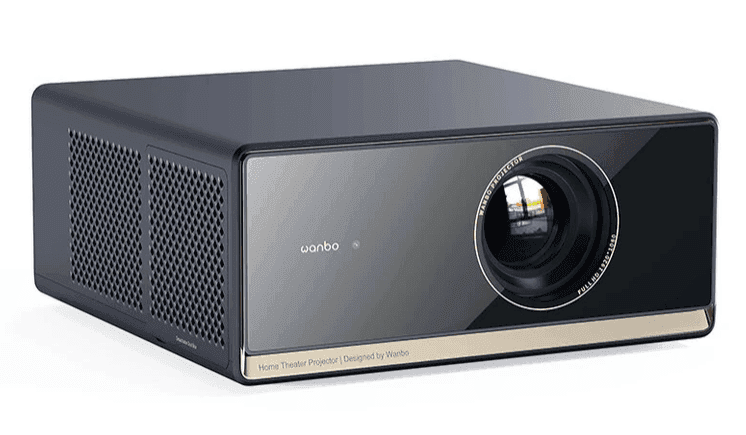 Wanbo X5 Pro | 1080P LCD Projector | 1100 ANSI Lumens |Auto Focus Keystone Correction | Google TV 