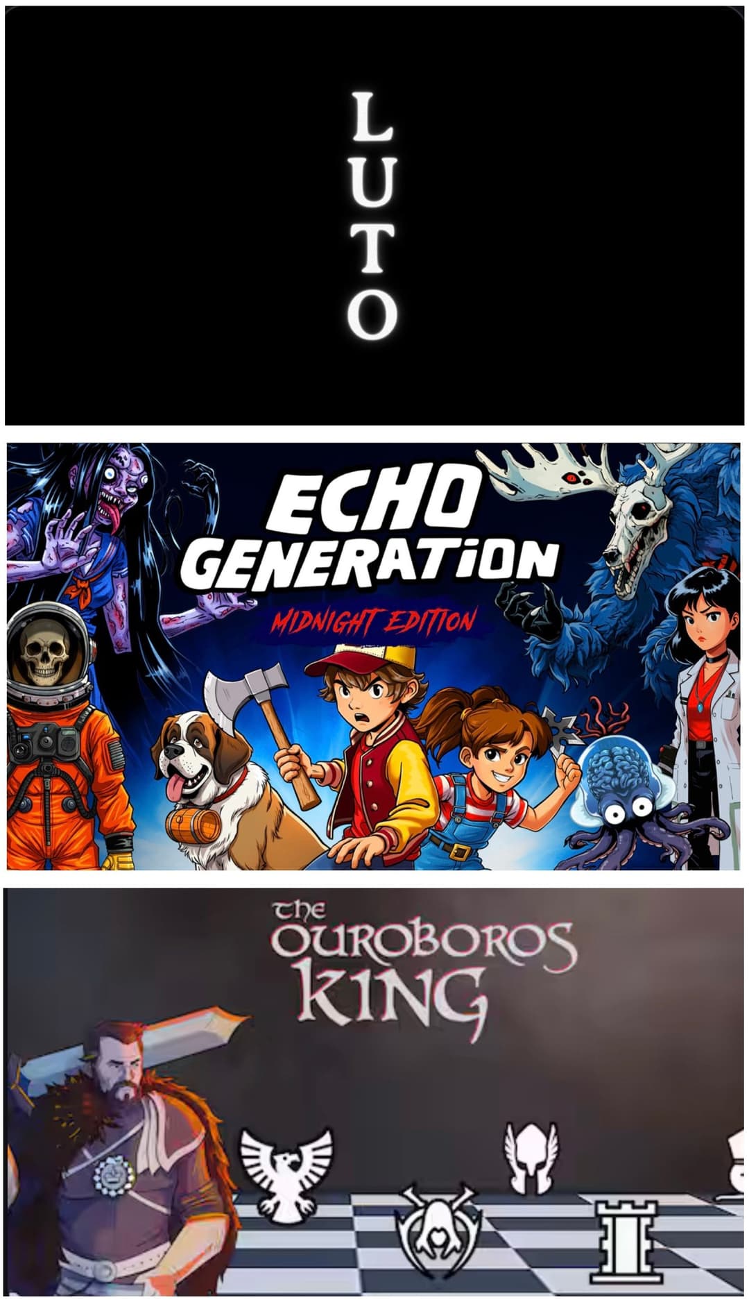 Δωρεάν τo “Luto” (PC), το “Echo Generation: Midnight Edition” (PC) & το “The Ouroboros King” (Android & iOS), στο Epic Games Store