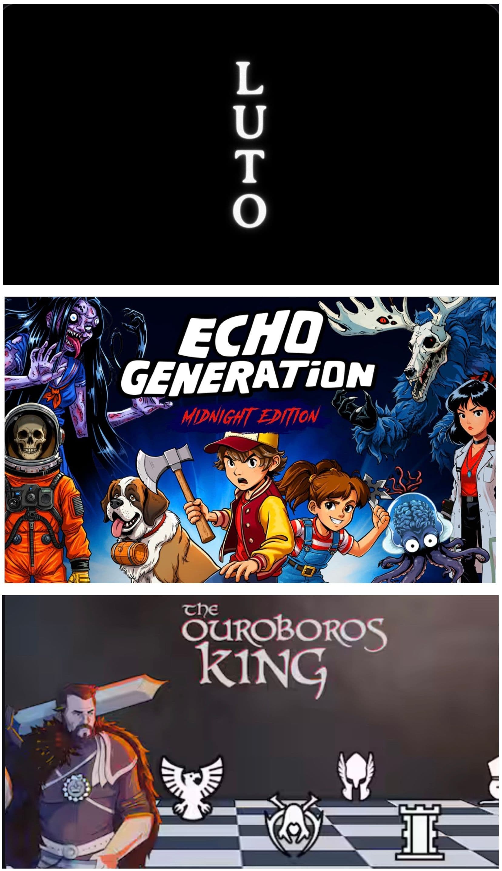 Δωρεάν τo “Luto” (PC), το “Echo Generation: Midnight Edition” (PC) & το “The Ouroboros King” (Android & iOS), στο Epic Games Store