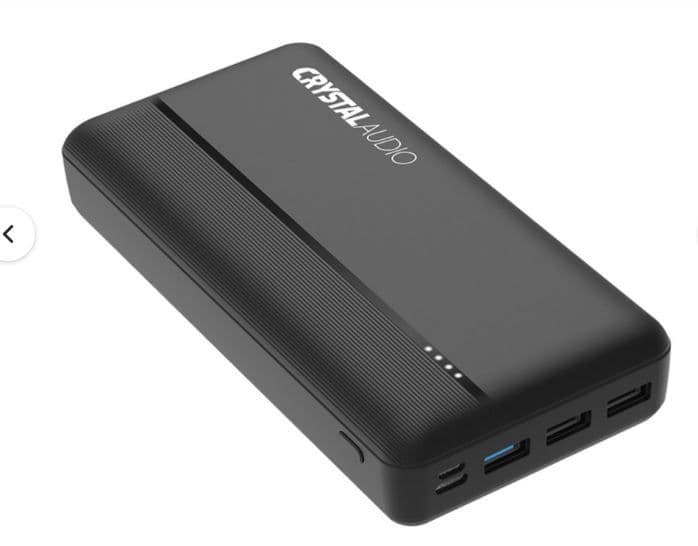 Power Bank Crystal Audio PBK6K 30.000mAh 20W