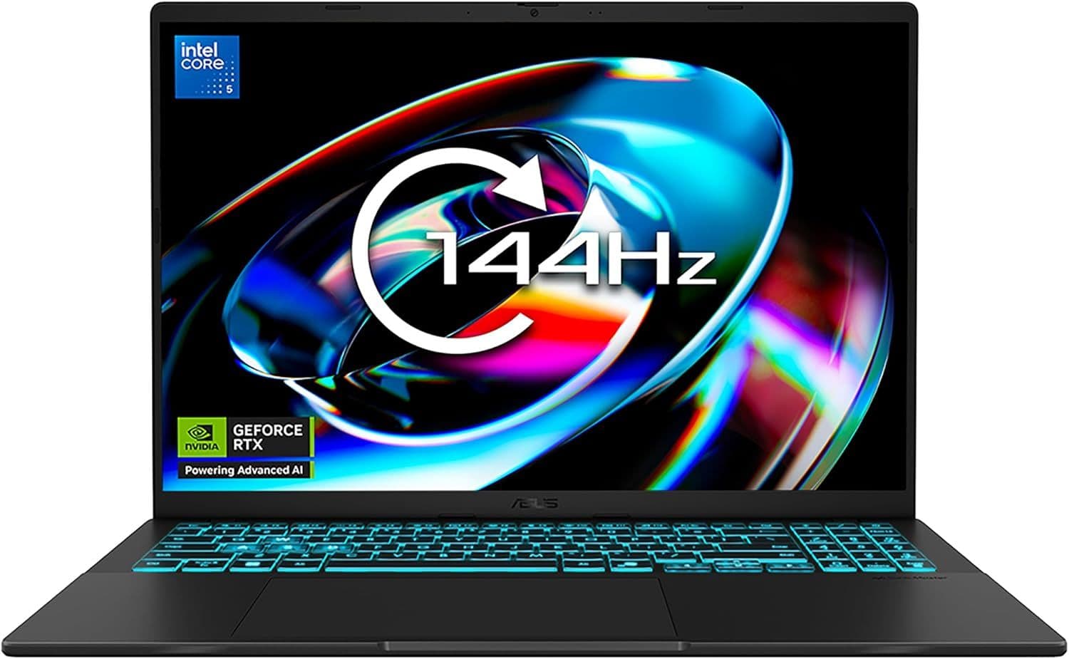 ASUS V16 V3607VH (16" WUXGA IPS 144Hz / Core 5 210H / 16GB / 512GB / RTX 5050 / QWERTY UK / W11) Laptop