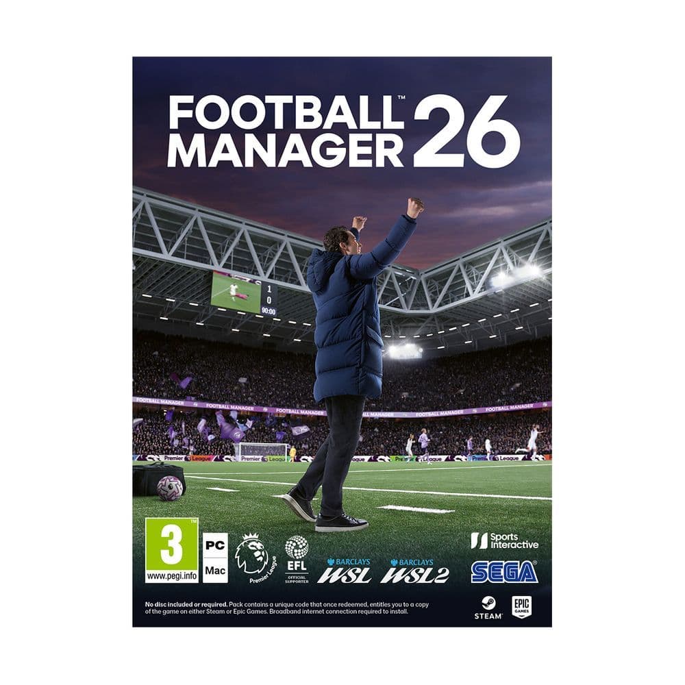 Football Manager 2026 PC keycode 
