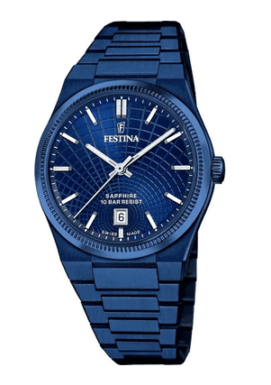 Festina Armbanduhr Rive Swiss Made Μπλε  157.66€
