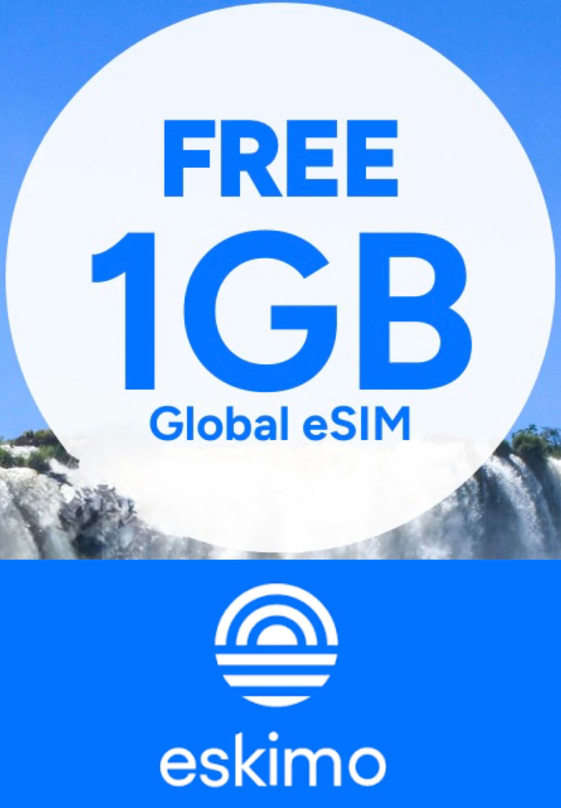 Δωρεάν eSIM 1GB Global Data για 120+ χώρες (χωρίς ημερομηνία λήξης)