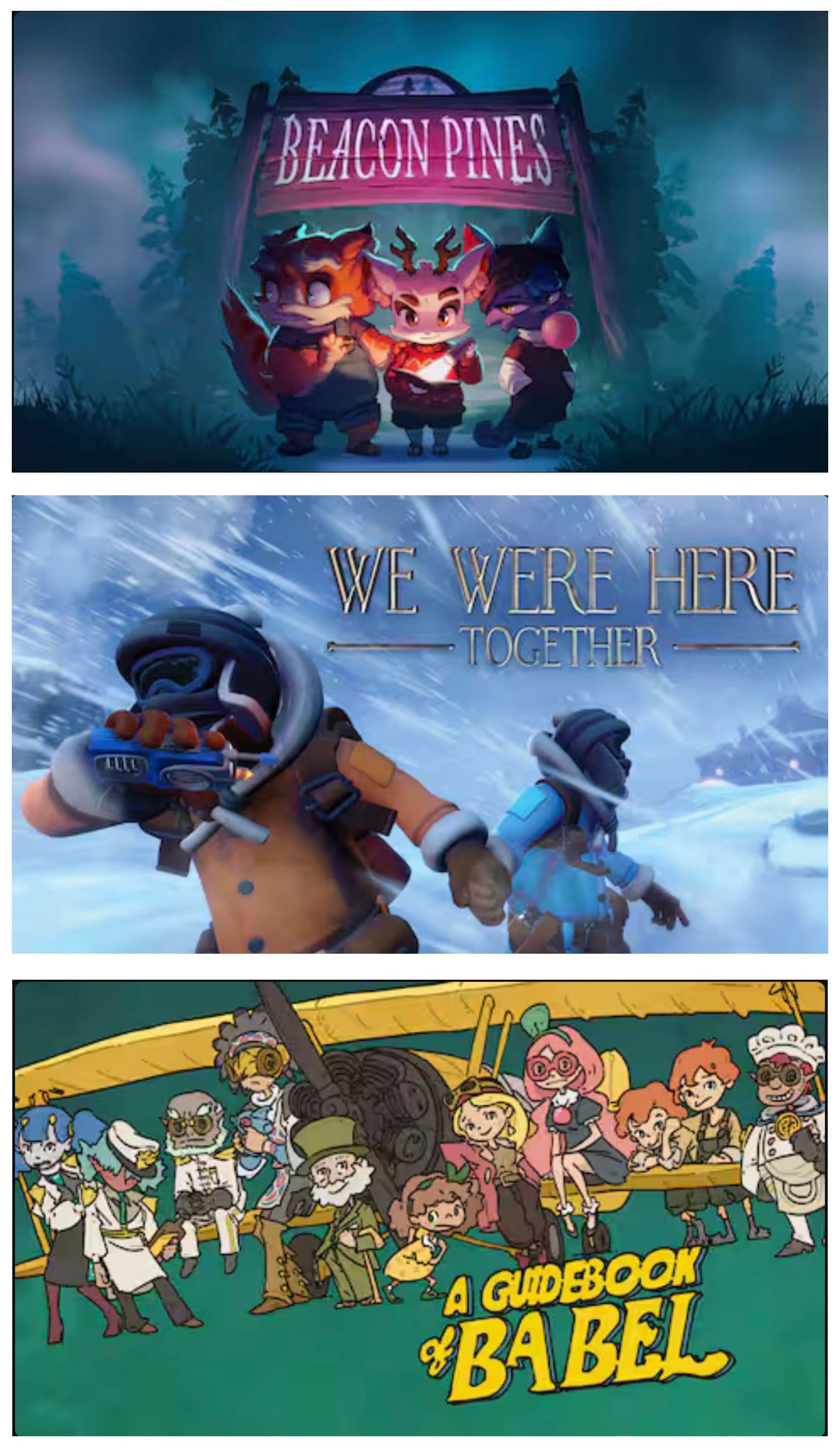 Δωρεάν τo “Beacon Pines” (PC), το “We Were Here Together” (PC) & το “A Guidebook Of Babel” (Android & iOS), στο Epic Games Store