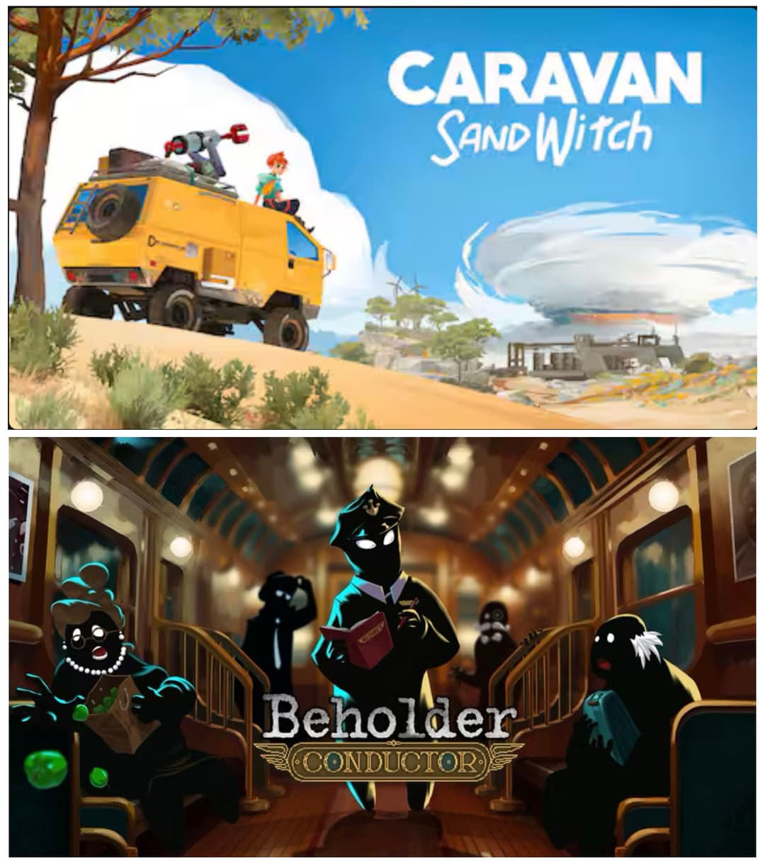 Δωρεάν τo “Caravan SandWitch” (PC) & το “Beholder: Conductor” (Android & iOS), στο Epic Games Store