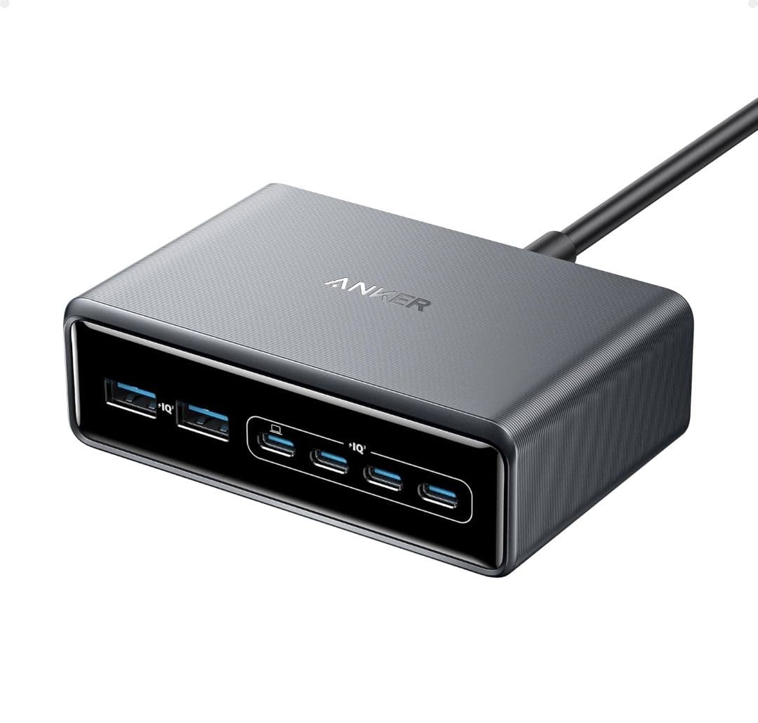 Anker USB C Prime Charger 6 Port 200W GaN Station