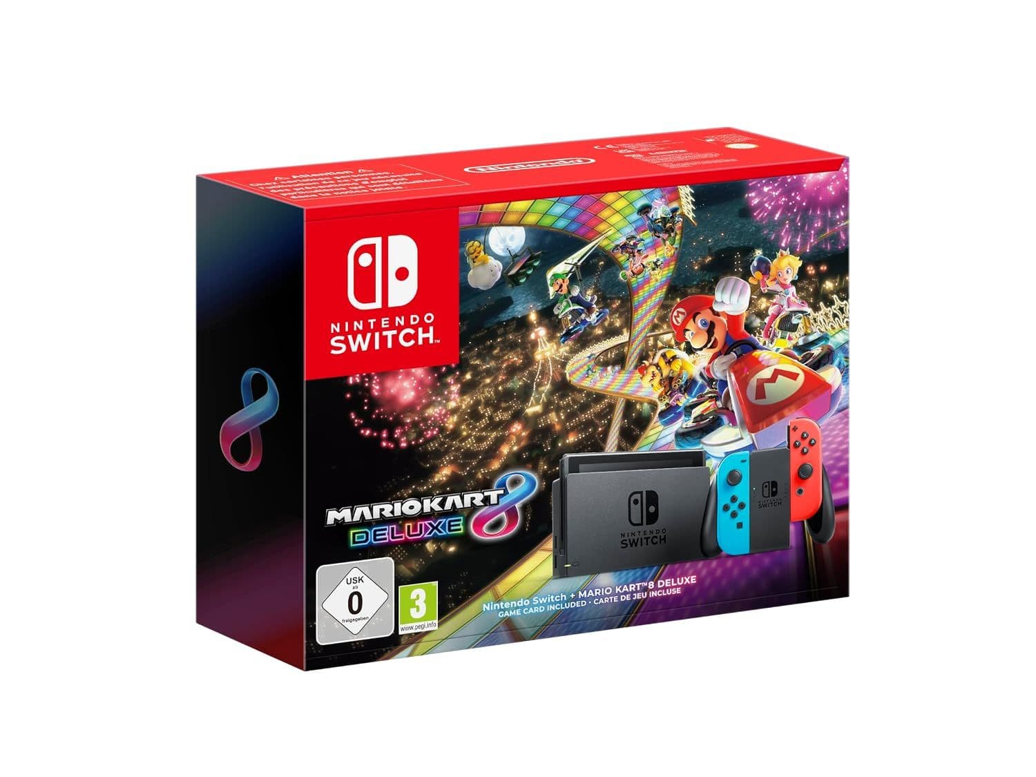 Nintendo Switch + Mario Kart 8 Deluxe 