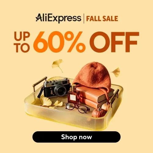 Κωδικοί Προσφοράς AliExpress – Fall sales