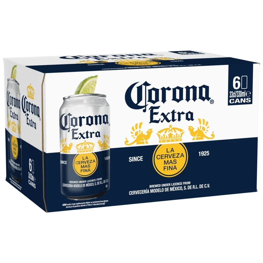 Corona Μπίρα Κουτί 330ml 6τεμ | mymarket.gr 