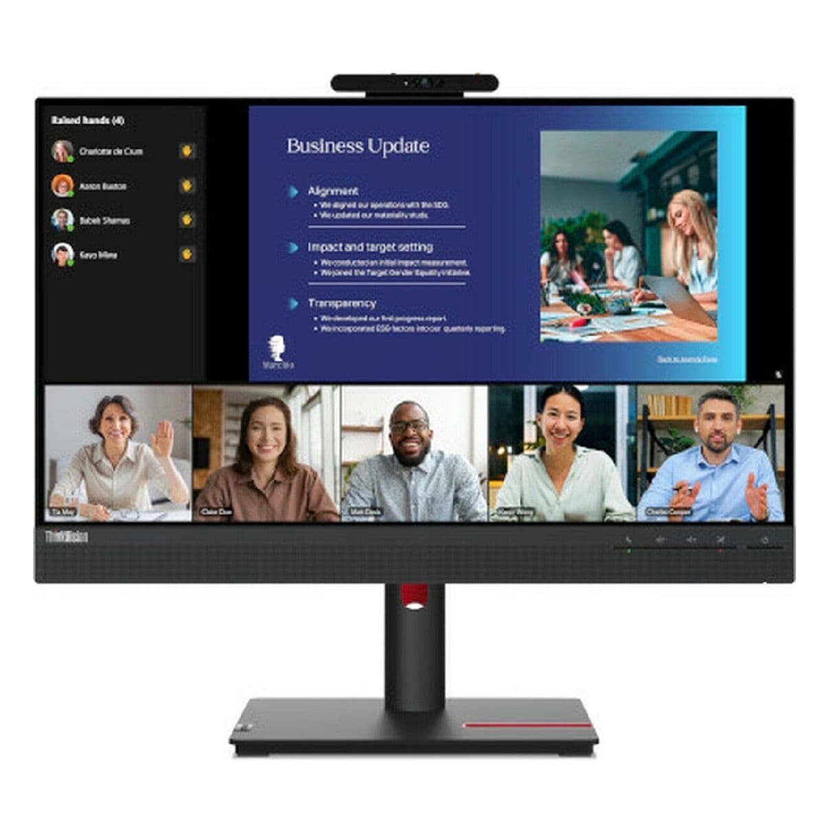 Lenovo Monitor 23.8" ThinkVision T24v-30