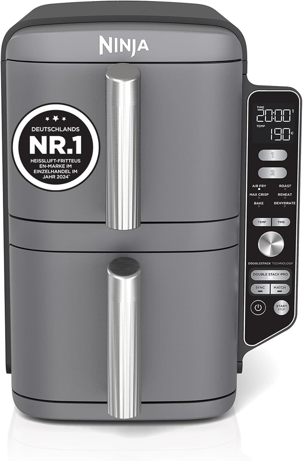 Ninja Double Stack XL SL400EU 9.5L Φριτέζα Αέρος