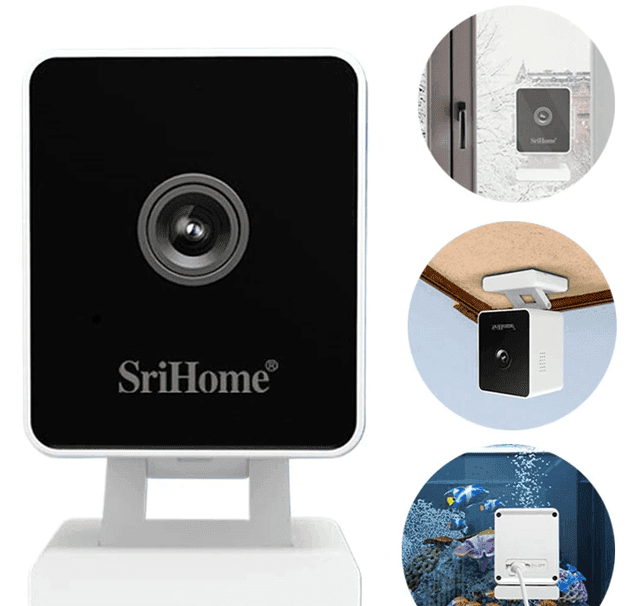 4 κάμερες παρακολούθησης της Srihome SH057 4MP με 19.79€ (3Χ με 16.34€)
