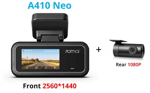 DashCam 70mai  A410 Neo με κάμερα οπισθοπορείας Aliexpress