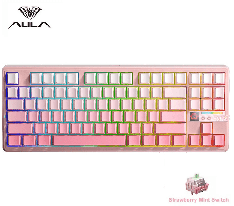 AULA F87 Pro V2 Custom Μηχανικό Πληκτρολόγιο  