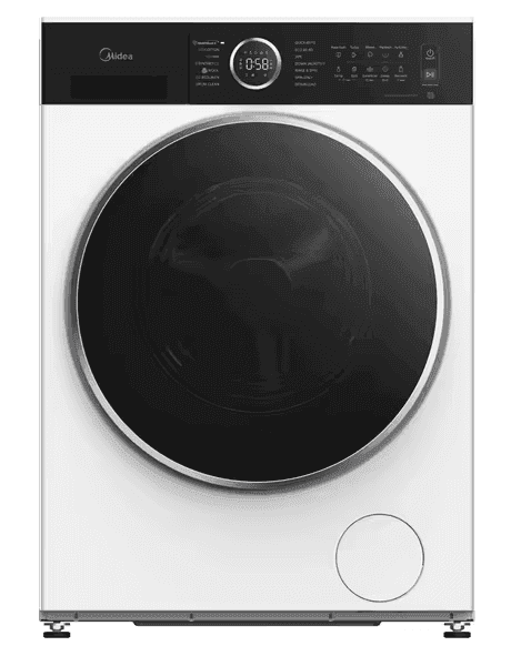 MIDEA MF205W80BA30/W-GR 8 kg 1.400 Στροφές Λευκό Πλυντήριο Ρούχων 