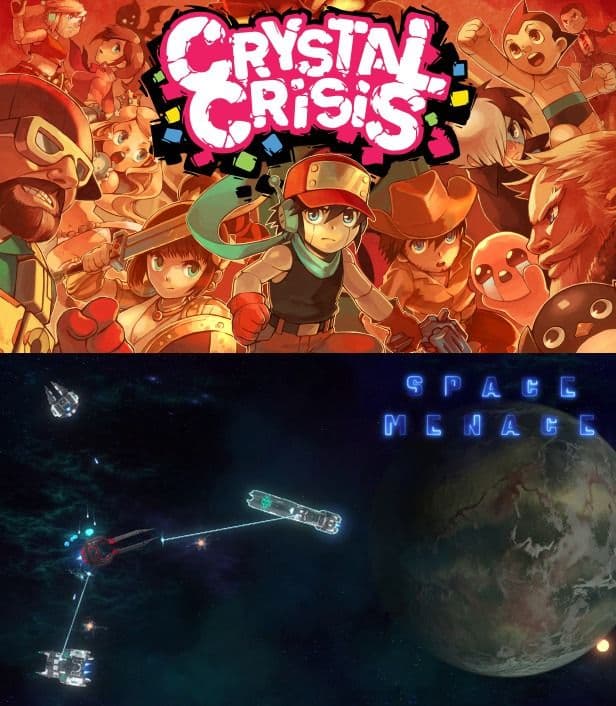 Crystal Crisis & Space Menace στο Steam [PC Game]