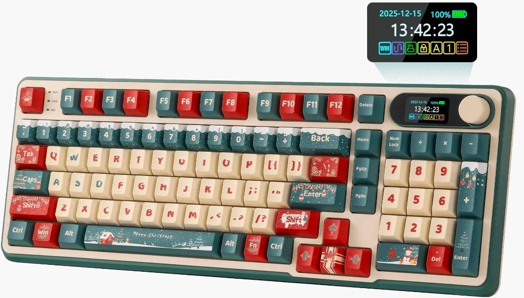 Royal Kludge 96% μηχανικό πληκτρολόγιο Winter Edition 