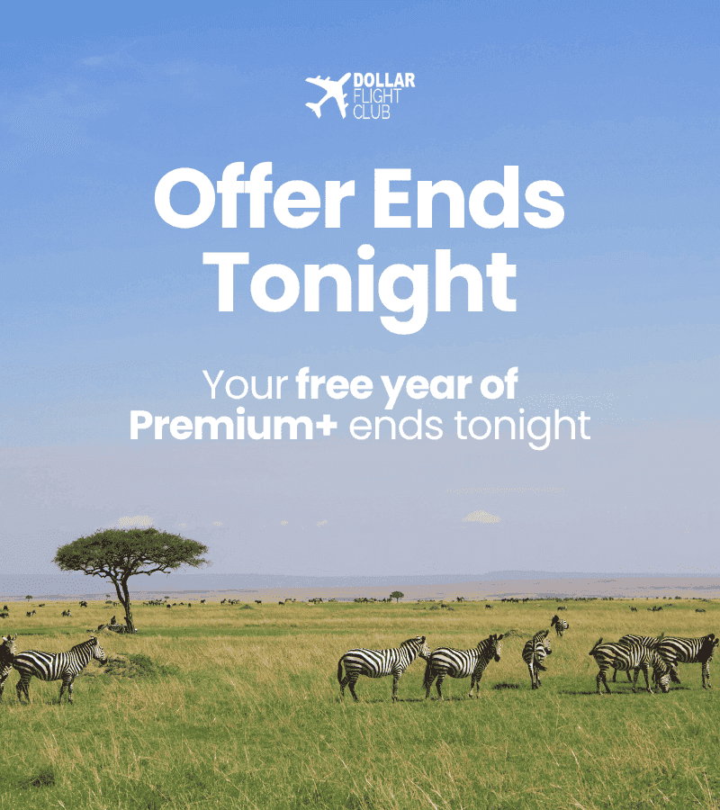 Δωρεάν για ένα χρόνο Dollar Flight Club Premium+ (εύρεση φθηνών αεροπορικών)