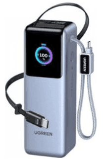 UGREEN POWERBANK 25000MAH 200W QC + PD GREY 