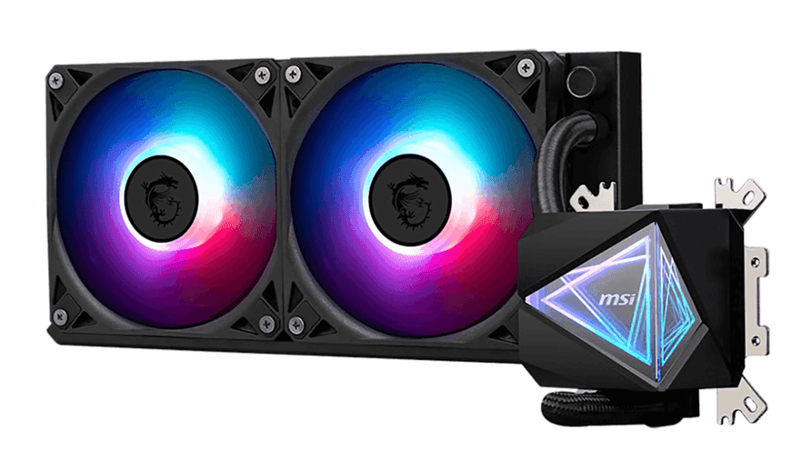 MSI MAG CoreLiquid i240 Black Υδρόψυξη CPU 120mm ARGB για Socket 115x / 1200 / 1700 / AM4 / AM5
