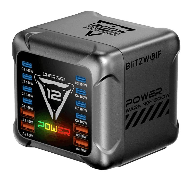 Charging Station Blitzwolf® BW-S36 1200W 12 Ports 