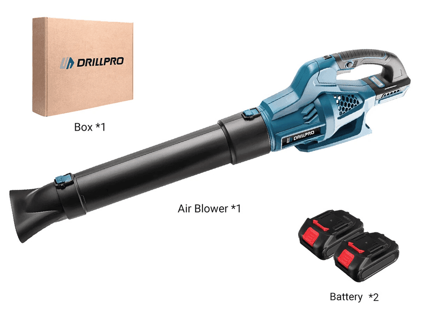 Air Blower Drillpro Brushless -6 Speed -8000-17000rpm- 22-40m/s