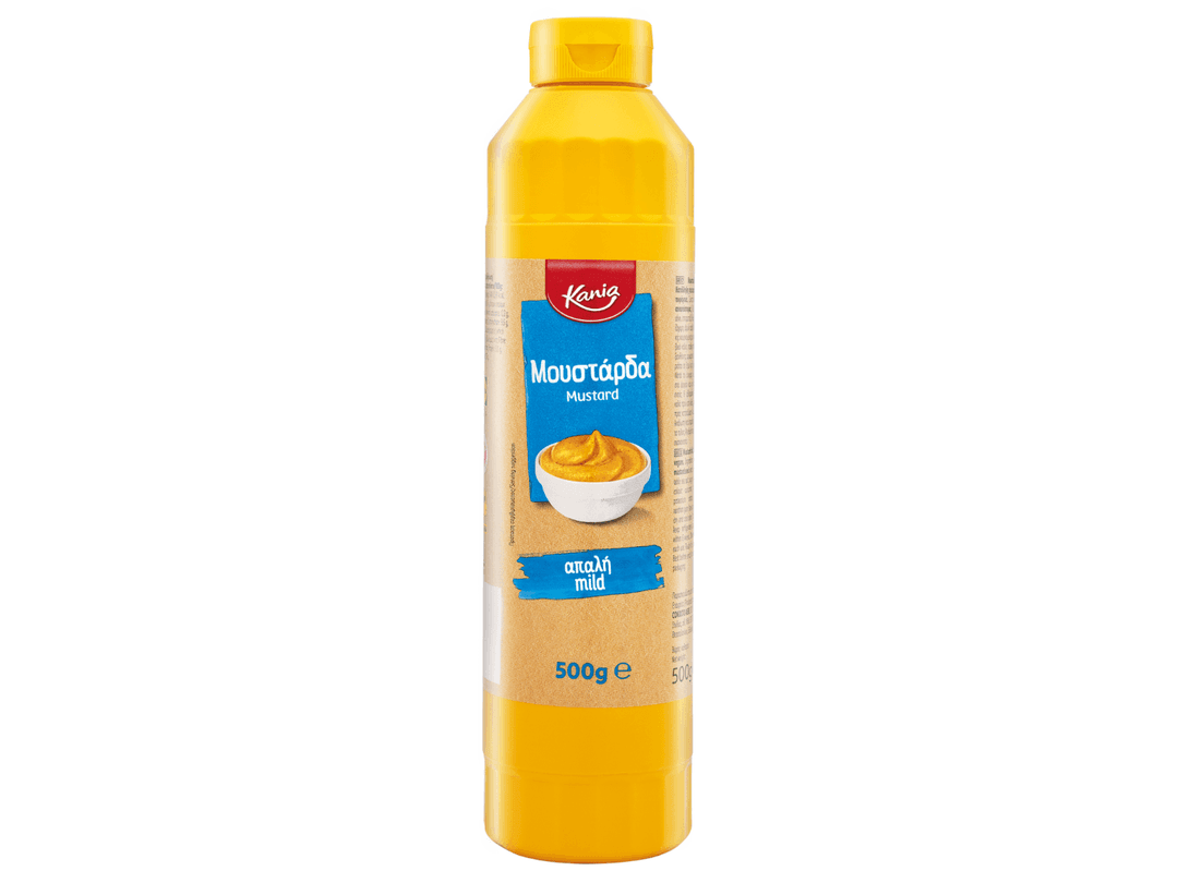 Kania Μουστάρδα 500gr 0,65€ με Lidl Plus