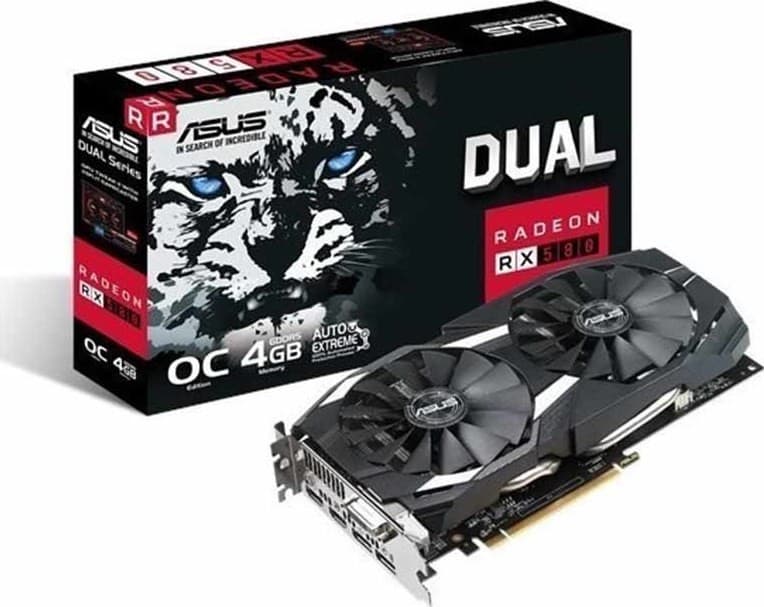 Asus Radeon RX 580 4GB Dual OC